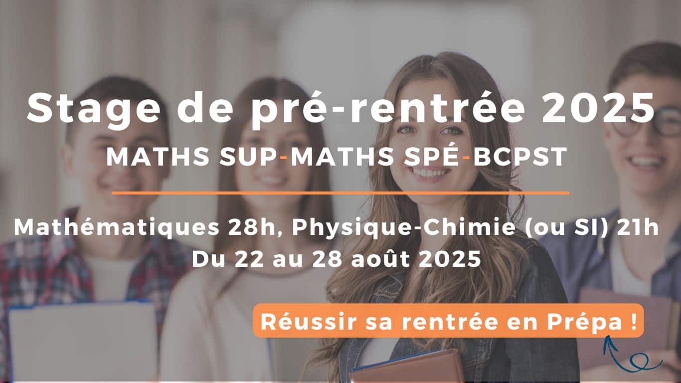 stage de pré-rentrée 2025