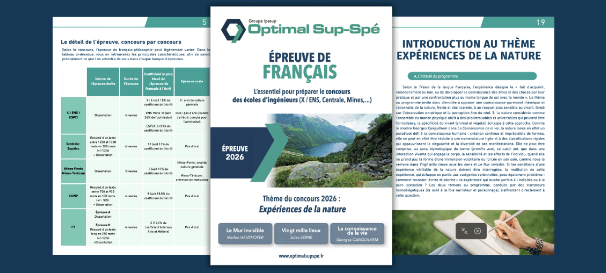 livret de français ressources prepa scientifique