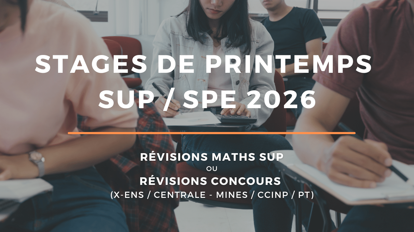 Stage révisions concours